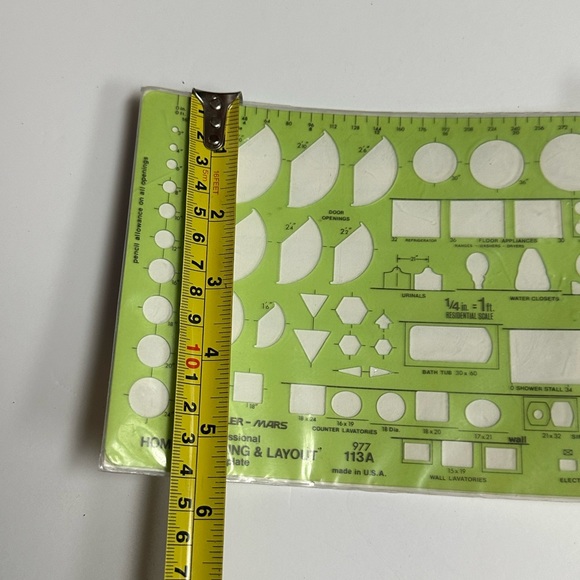 Staedtler Mars professional Home Planning & Layout template - Picture 9 of 9